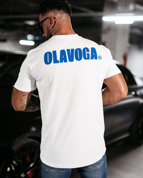 T-SHIRT MĘSKI UNLOCK 2024 OLAVOGA ECRU