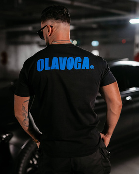 T-SHIRT MĘSKI UNLOCK 2024 OLAVOGA CZARNY